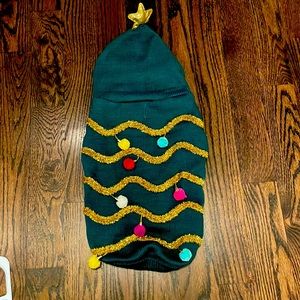 Merry & Bright:  dog Christmas Tree Sweater ( Size: L)